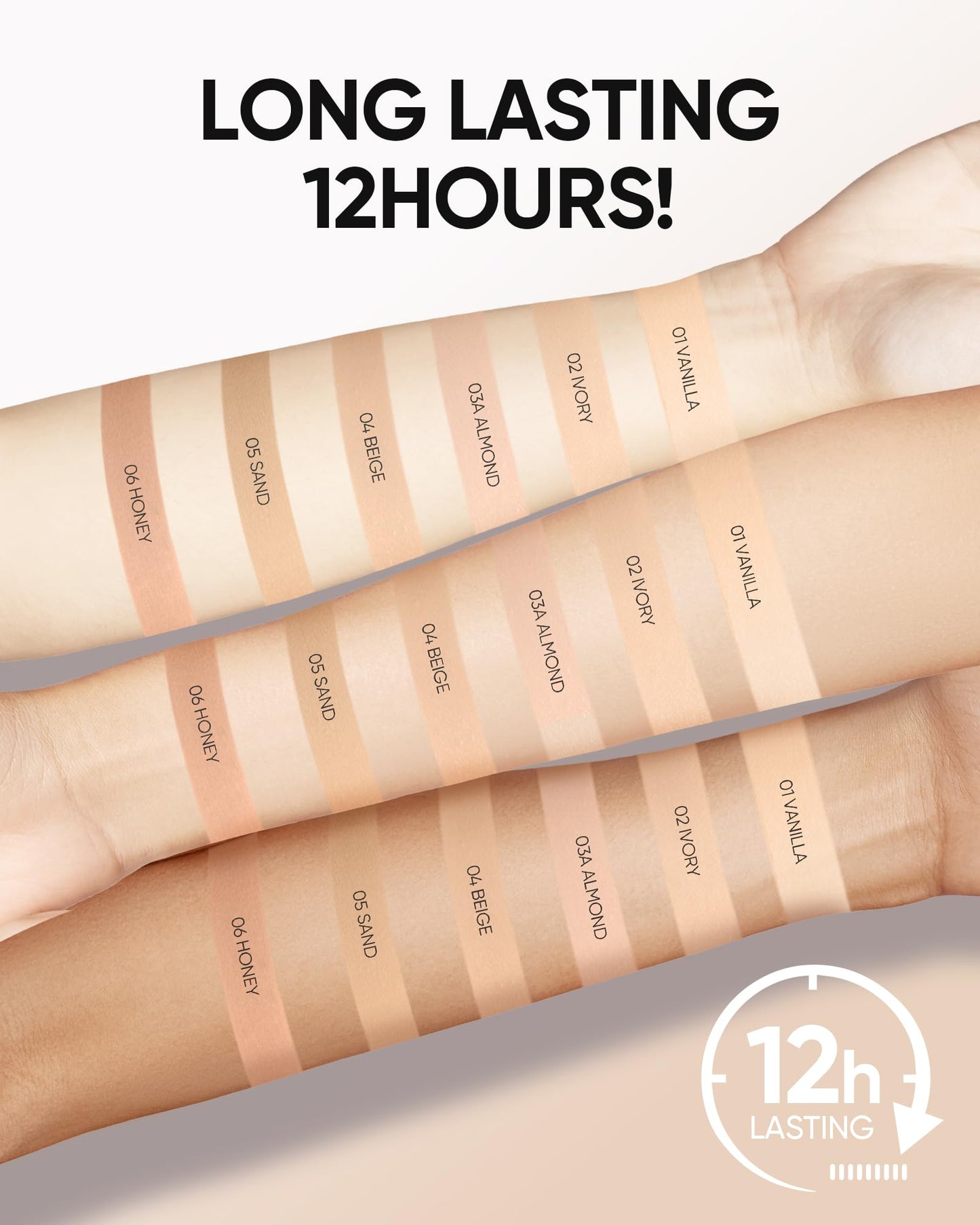 SKINTIFIC Cushion Foundation | Full coverage, Weightless, Skin fit, Satin Glow Finish, Oil-Control Waterproof Foundation, Sweatp