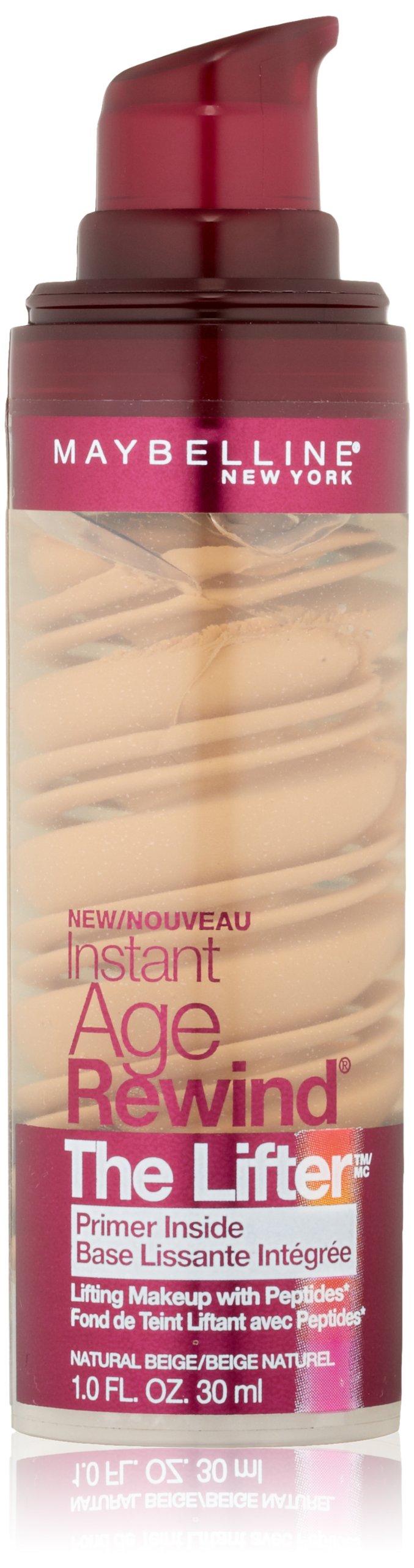 Maybelline New York Instant Age Rewind The Lifter Makeup, Natural Beige, 1 Fluid Ounce