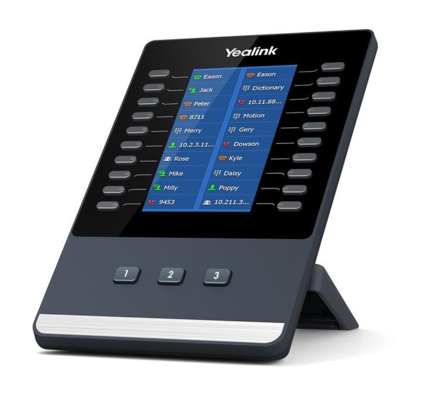 Yealink T4U Series Expansion Module, 4.3 272 X 480-Pixel Color Screen