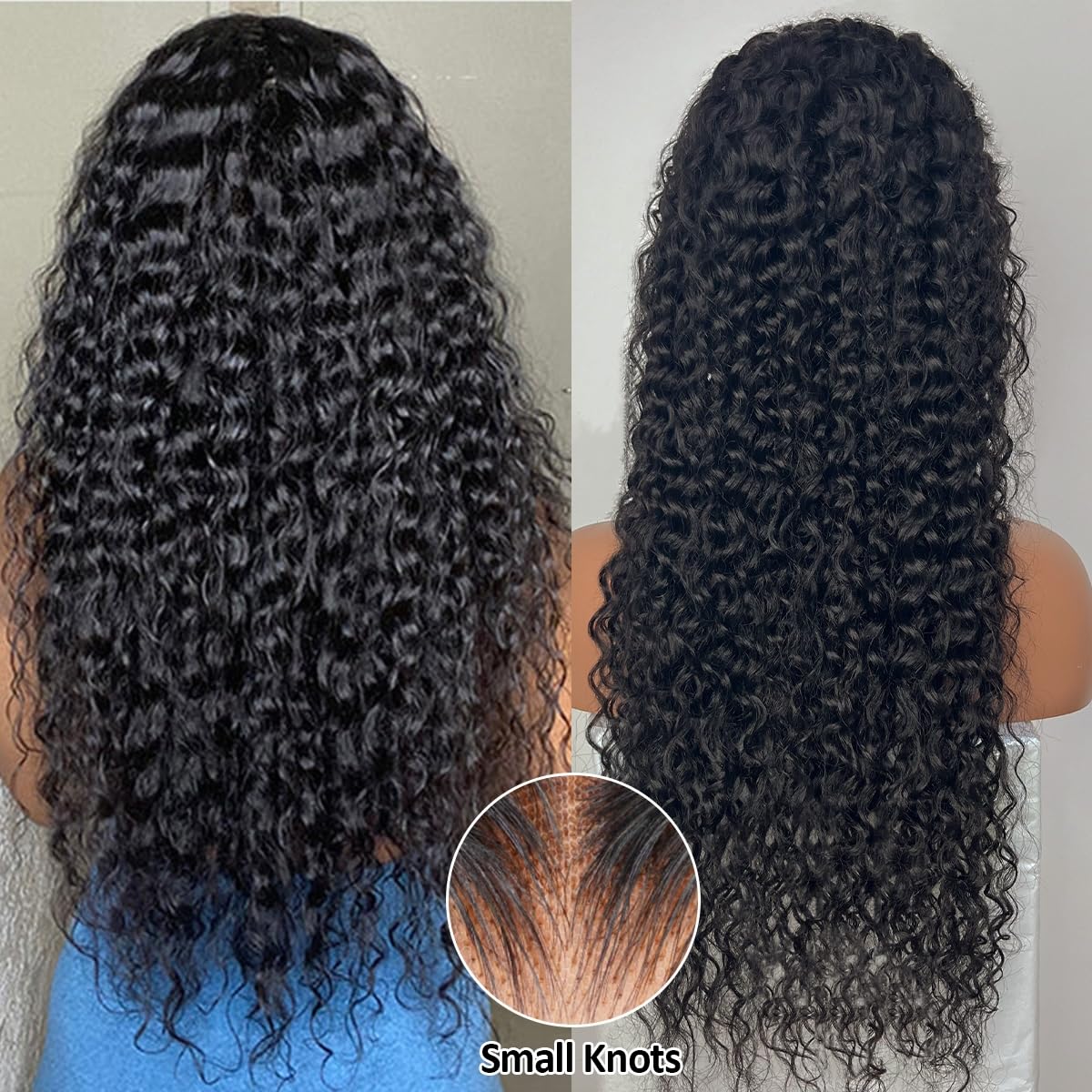 Water Wave 13x4 HD Lace Front Wigs Human Hair 180 Density Wet And Wavy Human Hair Wig Pre Plucked Wigs for Woman With Baby Hair
