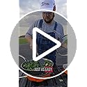 Cofiyard 20,000 BTUs 2 Burner Propane Camping Stove, Portable Folding Camp Stove with Adjustable Burners, Regulator and Ca...