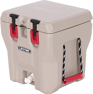 Lifetime 28 Quart Hard Cooler, High Performance Ice Chest, Made in USA