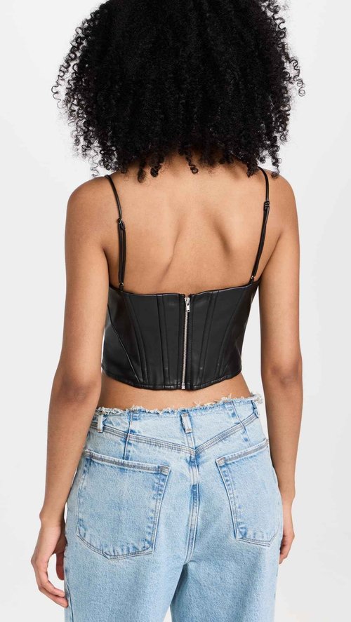 ASTR the label Women's Trishna Top, Black, S