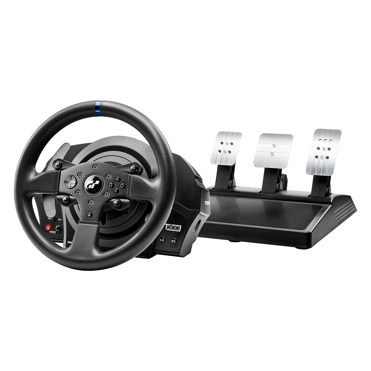 Thrustmaster T300RS GT Steering Wheel Set – Premium Force Feedback Sim Racing Wheel & Pedals for PS5, PS4 & PC | Realistic Driving Simulator for Sim Racing