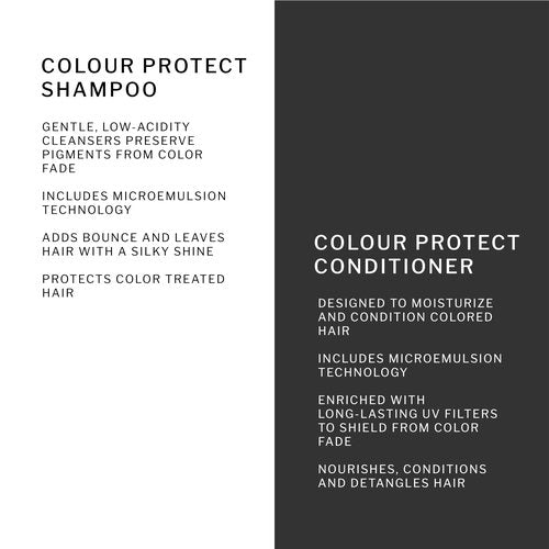 SACHAJUAN Colour Protect Shampoo and Conditioner Set | Ocean Silk & Microemulsion Technology to Prevent Color Fade and Preserve Brilliance | UV Defense | Vegan & Paraben-Free | Set of 2 (8.45 oz)