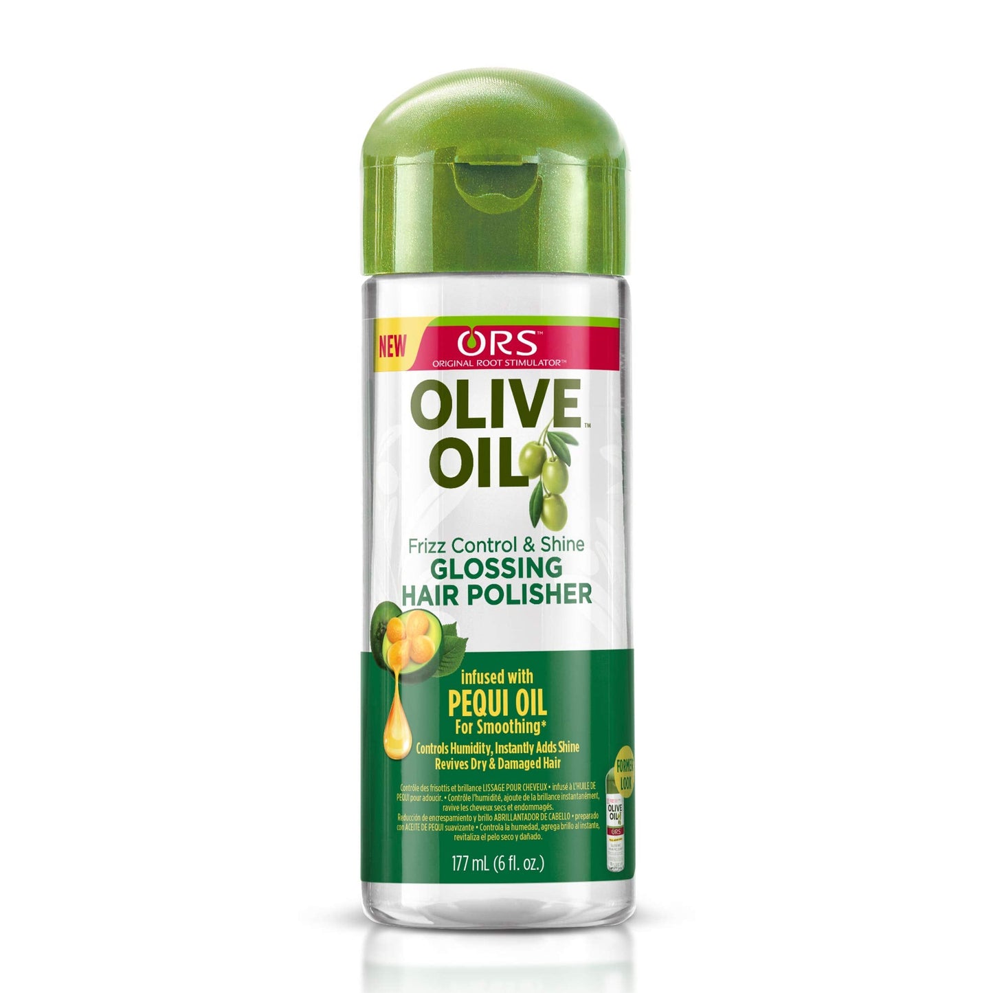Ors Olive Oil Frizz Control & Shine Glossing Polisher 6 Ounce (177ml) (3 Pack)