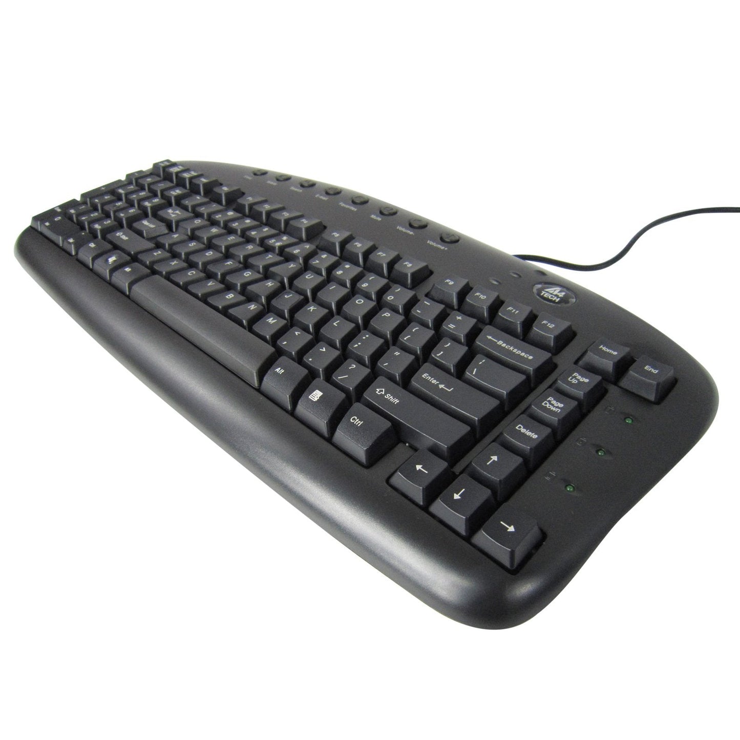 Ergonomic Left Handed Keyboard For Business/Accounting - 8 Multimedia Hotkeys - Eliminates Rsi And Carpal Tunnel - Patented Natu