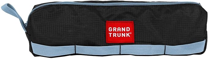 GRAND TRUNK Compass 360 XT Extra Tall Swivel Stool - Compact 260lb Capacity Portable Outdoor Seat for Camping & Travel (Sea Black)