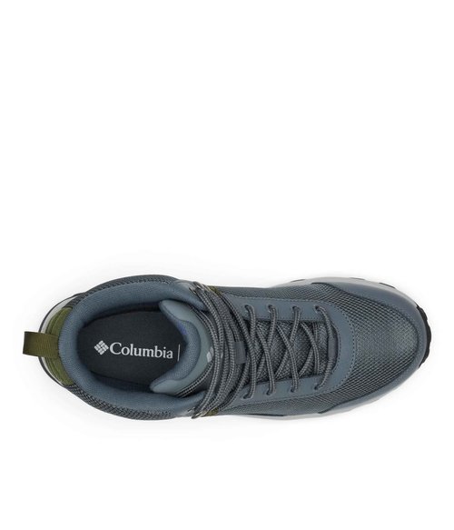 Columbia Mens Trailstorm Ascend Waterproof Mid, Graphite/Nori, 7.5