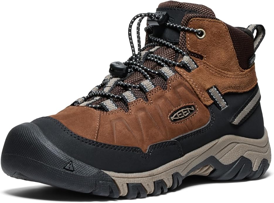 KEEN unisex-child Targhee 4 Mid Height Durable Comfortable Waterproof