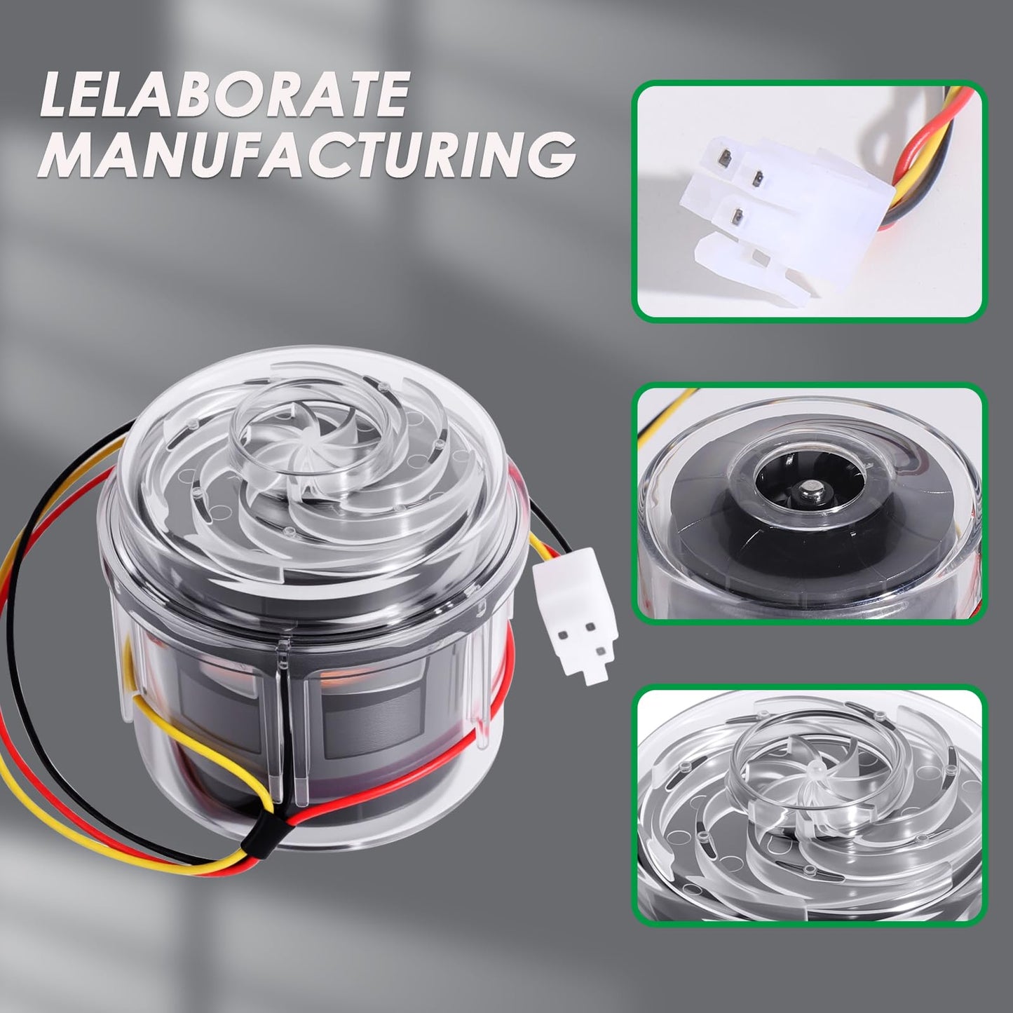 LiLDiHo CPAP Machines Motor Compatible with ResMed S9/S10 Series - Fit for AirSense 10/ AirSense 10 BiPap/AirCurve 10/Airstart CPAP Pump- Low Noise Blower Pump Motor