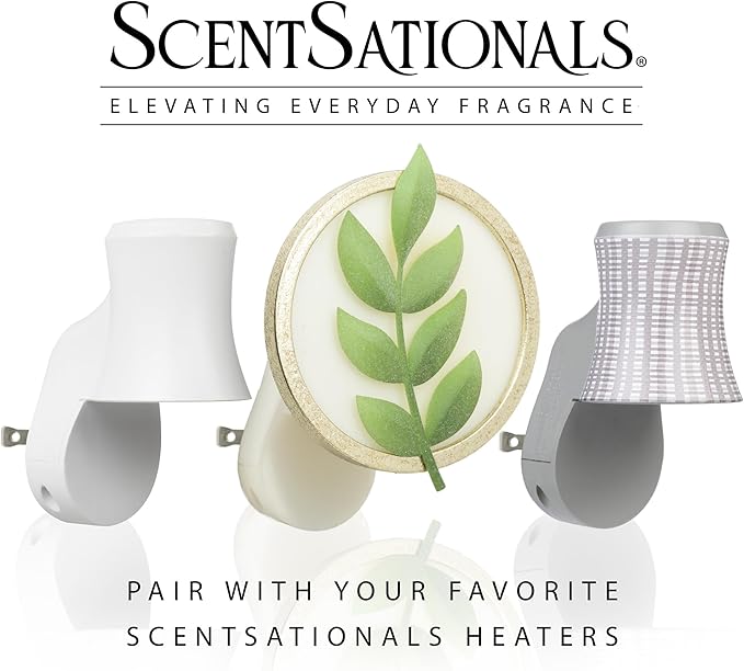 Scentsationals Fragrance Oil Plug In Air Freshener Refills 3-Pack - Sugar Plum Fairy - Works with Scentsationals Wall Plugs, Long-Lasting Home Fragrance, 0.8 fl oz Each, Packaging May Vary