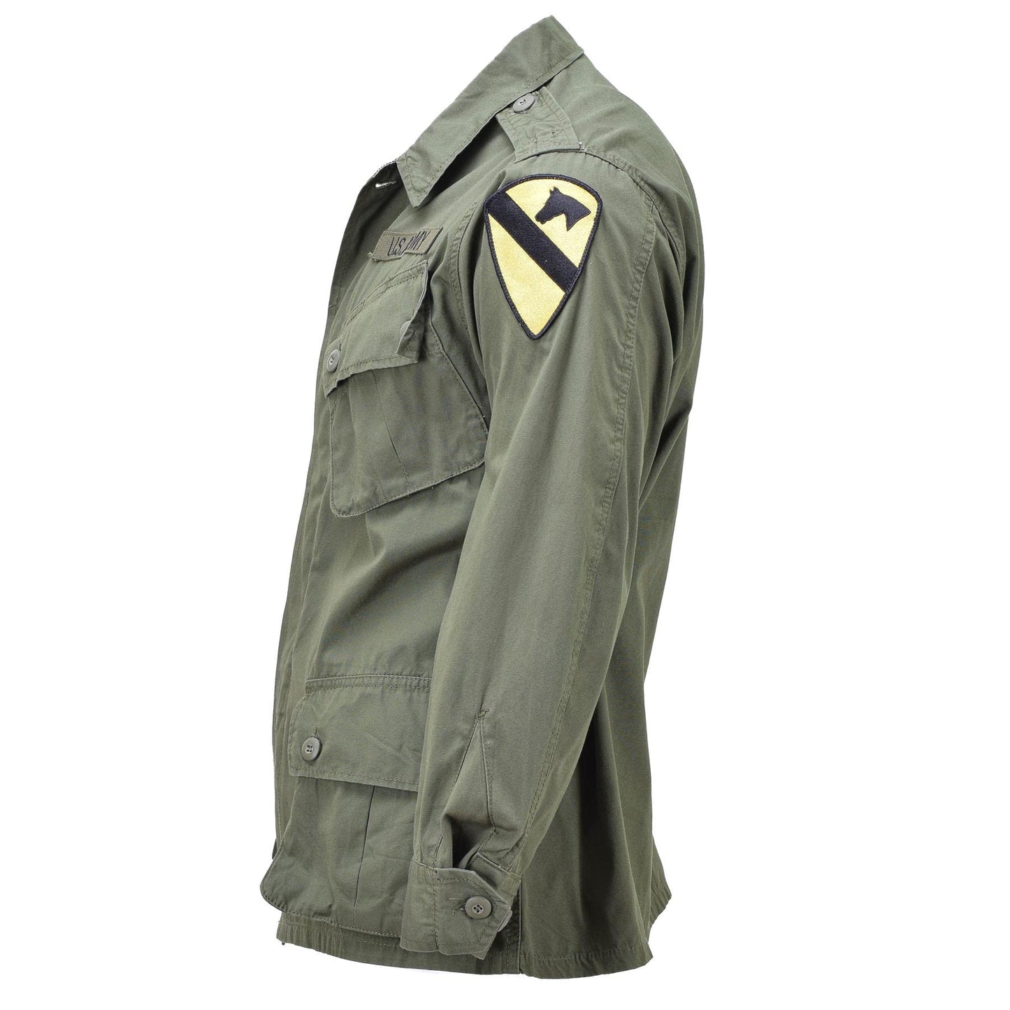 U.S. Military style Jacket Miltec Olive Drab M64 Vietnam jungle uniform lightweight military BDU (X-Large)