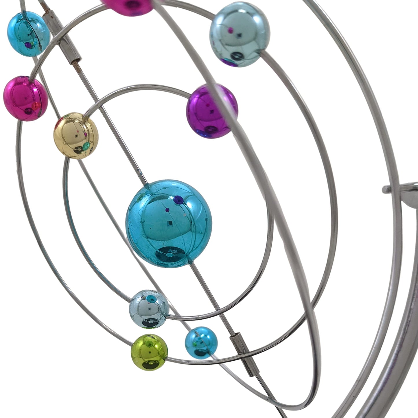 Kinetic Perpetual Motion Galaxy, Outer Space Gadget That Flips and Rotates in Continuous Motion, Battery Operated Desktop Gizmo by SciencePurchase