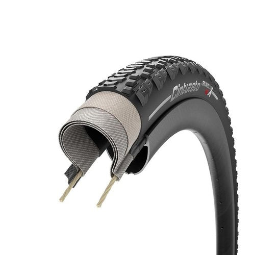 Pirelli Cinturato Gravel RCX Tire, TLR, Black - 700 x 40