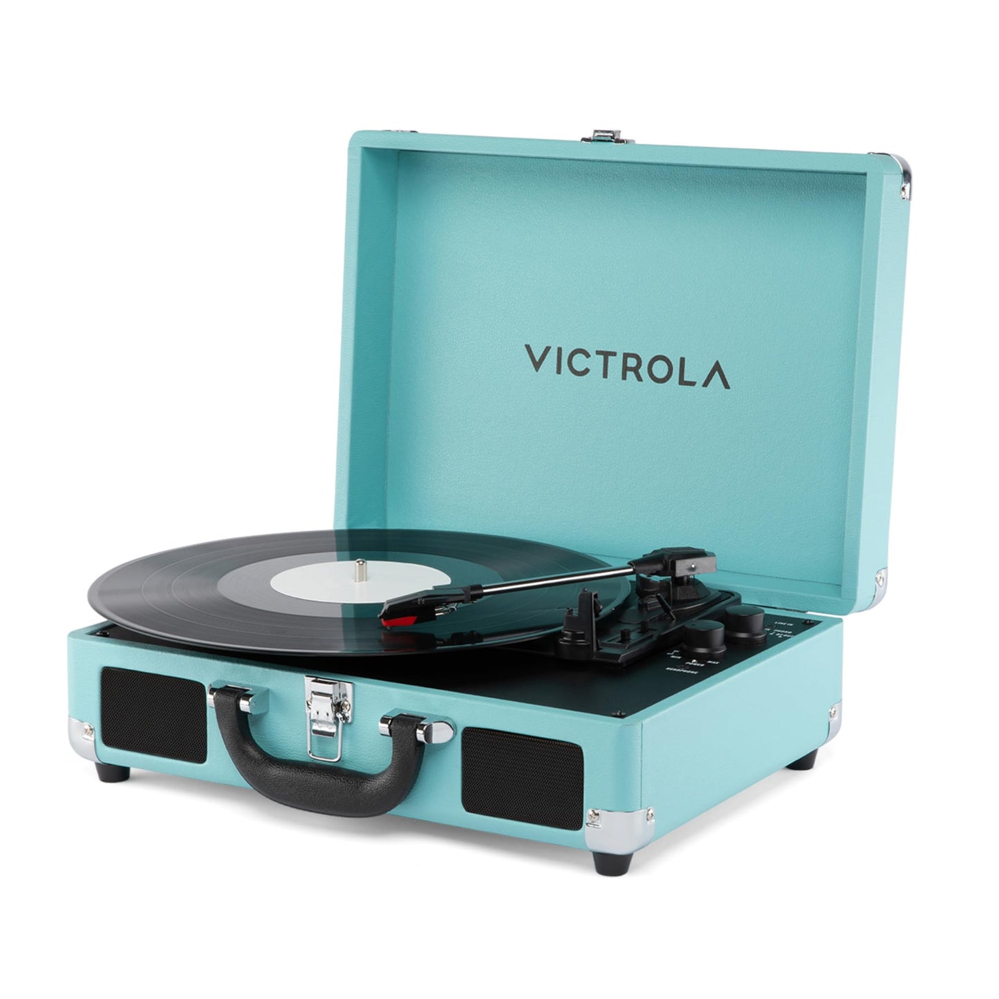 Victrola Journey Ii (2025 Model) - Bluetooth Suitcase Record Player - Built-In Stereo Speakers With Enhanced Bass, 3-Speed Turnt