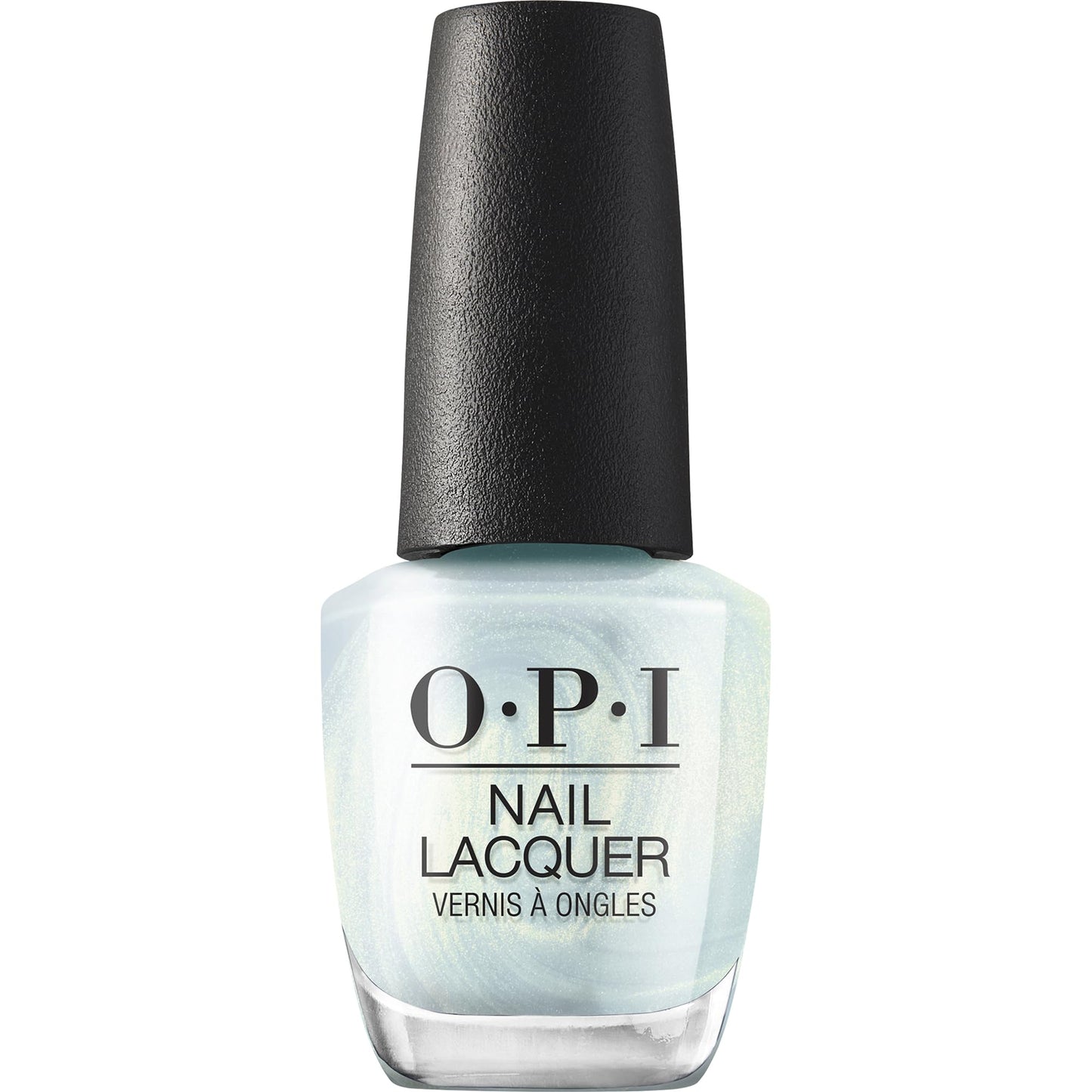 OPI Nail Lacquer Air We Go | Sheer Pastel Sky Blue Shimmer Chip Resistant Nail Polish | OPI'm Dreaming Collection