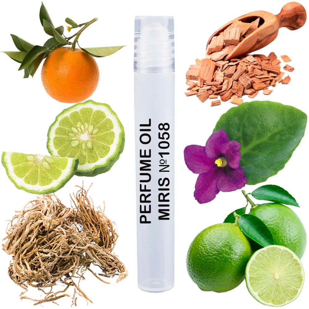 MIRIS No. 1058, Inspired by Boise Fruite, Long-Lasting Unisex Perfume Oil for Women & Men Roll-On, Rollerball 0.34 Fl Oz / 10 ml