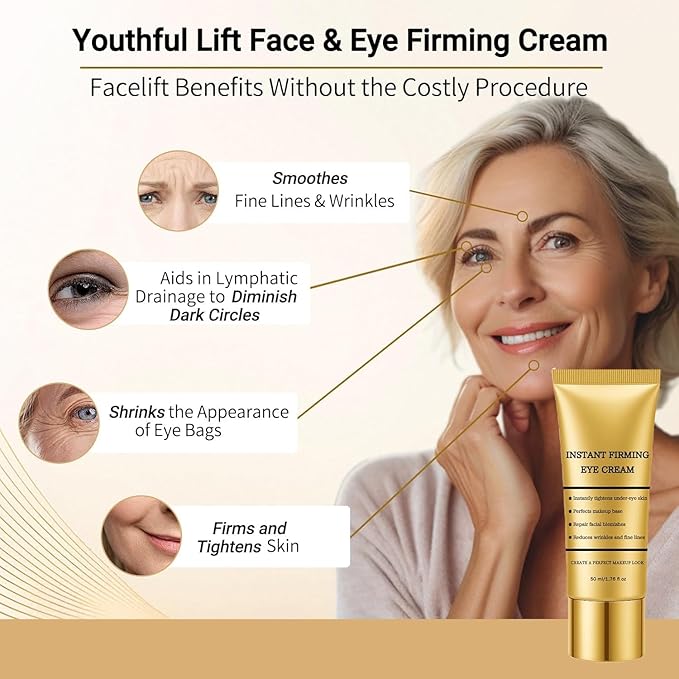 New Upgrade Perfection Eye Tightener, Perfection Instant Eye Tightener,Perfection Primer Tightener, Reduces The Look of Under eye Bags, Dark Circles & Puffiness, Anti-Aging Fine Lines (1)