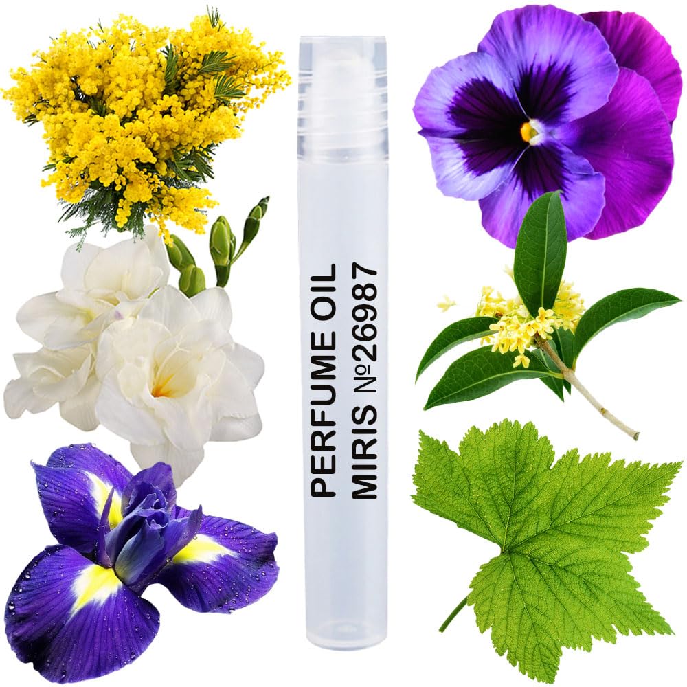 MIRIS No. 26987, Inspired by La Belle Vie Florale, Long-Lasting Perfume Oil for Women Roll-On, Rollerball 0.34 Fl Oz / 10 ml