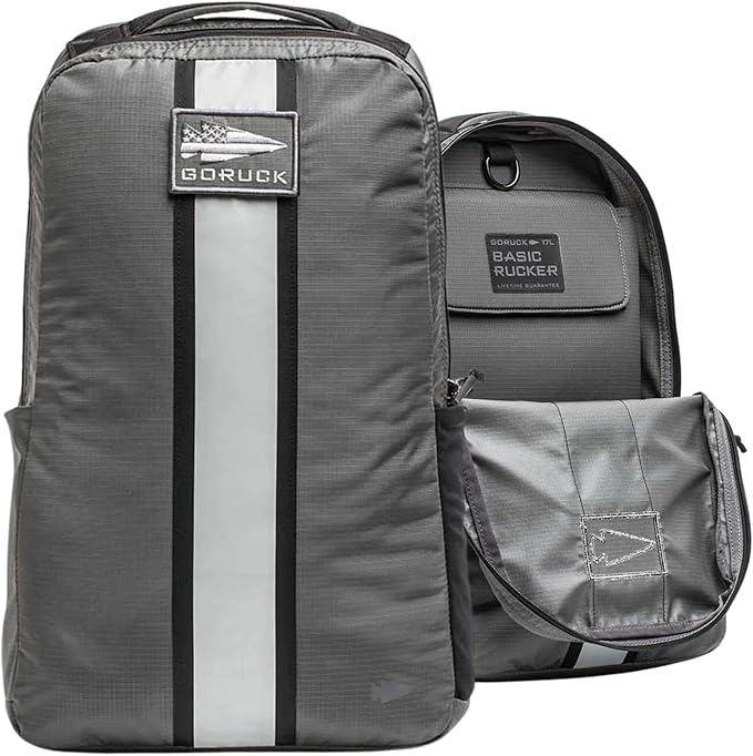 GORUCK Basic Rucker 17L Tactical Backpack – Durable Rucksack & MOLLE Daypack – Military Backpack for Men & Women - for Out...