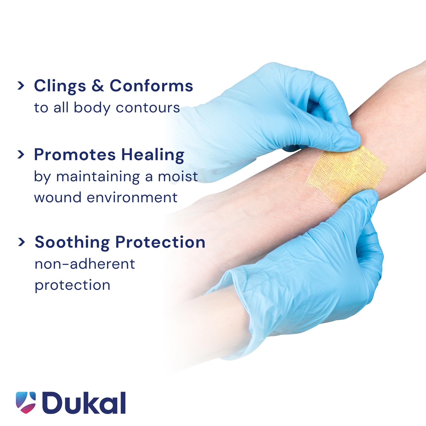Dukal 214 Xeroform Petrolatum Gauze, Sterile, 2" W x 2" L (Pack of 25)