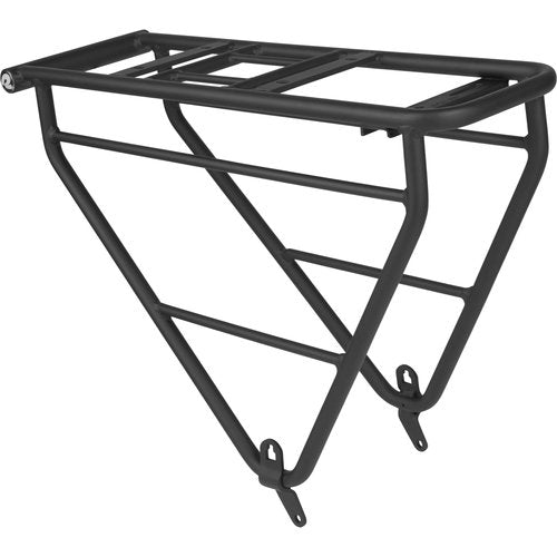 Retrospec Haul Wide Electric Rear Bike Rack 55 LB Cargo Capacity Aluminum Rear Rack for Electric Bike