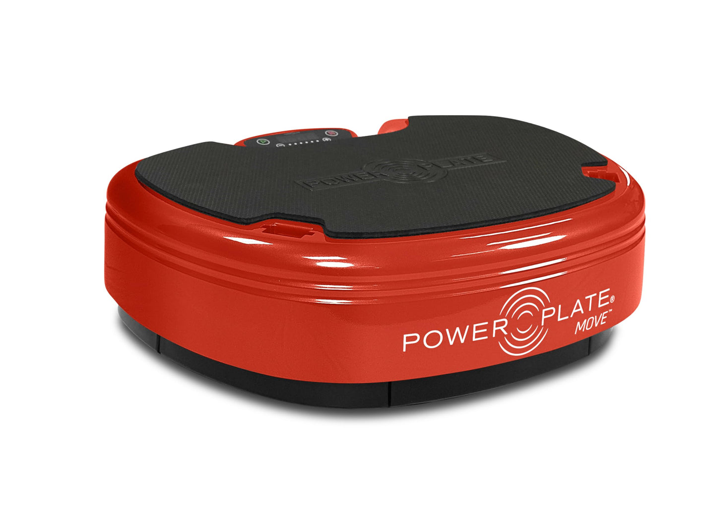 Power Plate Move Vibrating Exercise Platform, Increase Core Strength, Improve Balance and Stability, Red