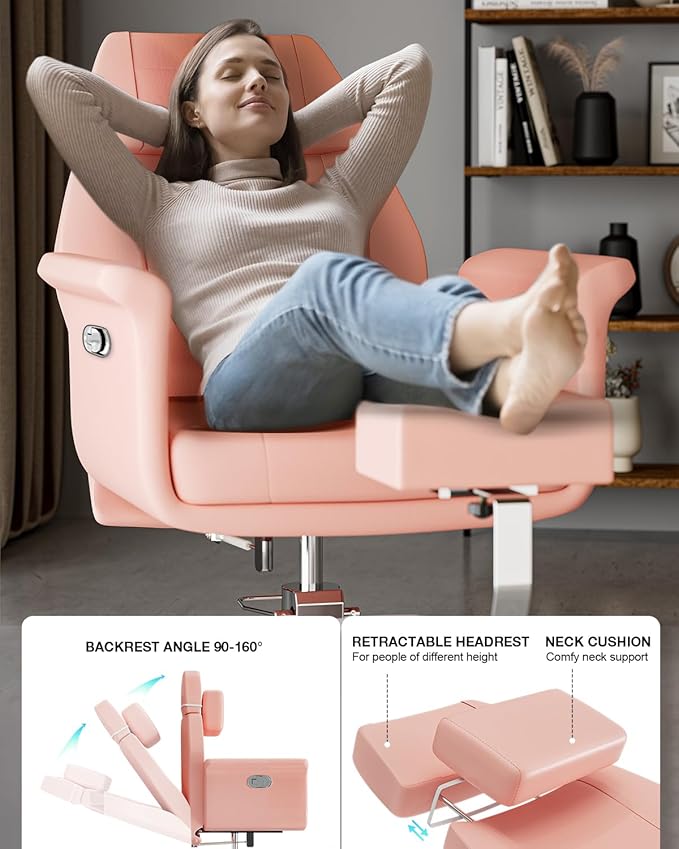 VARONXE Pedicure Chair for Nail Tech No Plumbing, Portable Pedicure Station for Foot Spa w/Pedicure Stand and Massage Foot Bath, Professional Gel Jelly Pedicure Chairs, Pink