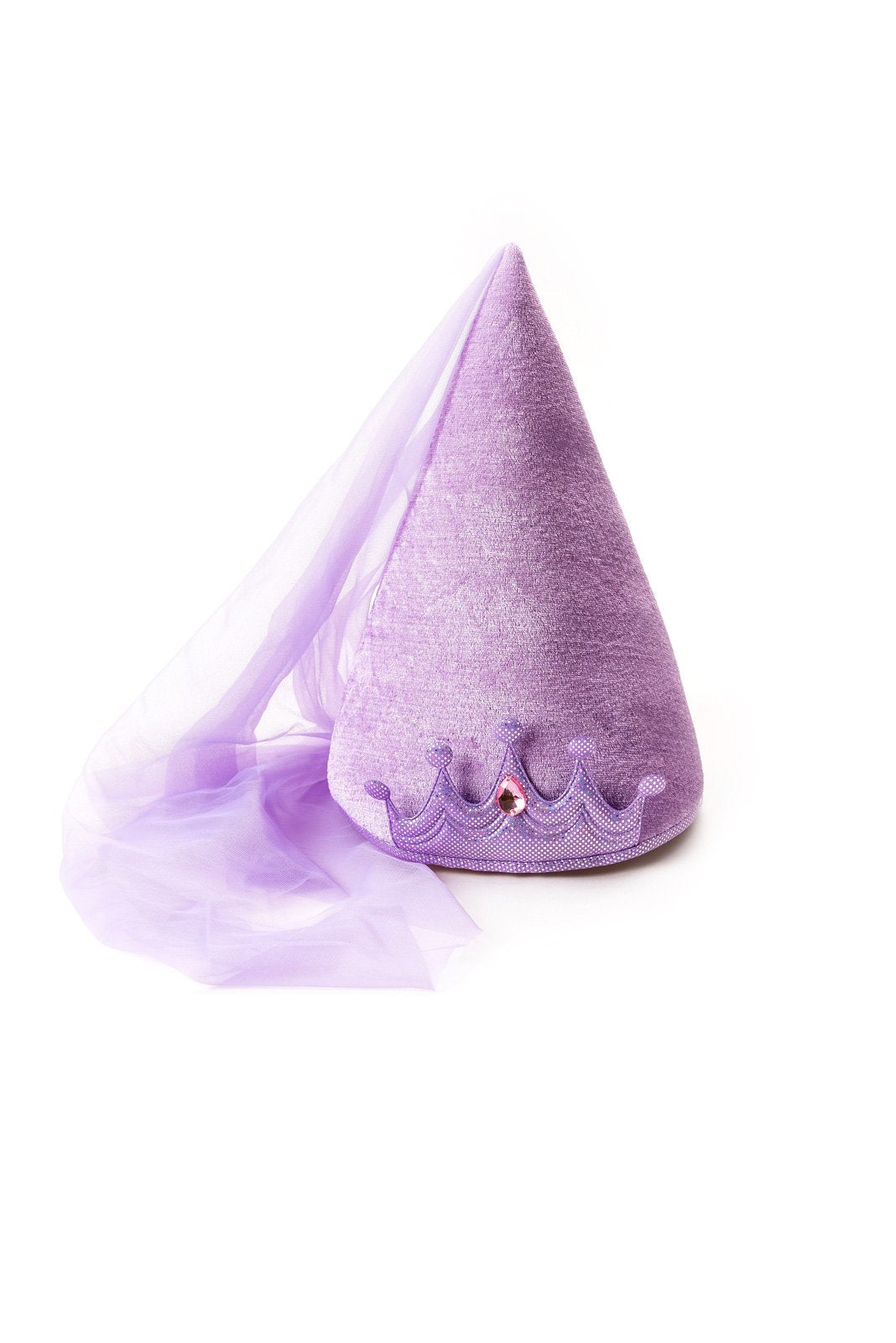 Little Adventures Pink and Lilac Princess Cone Hats for Girls Bundle Set