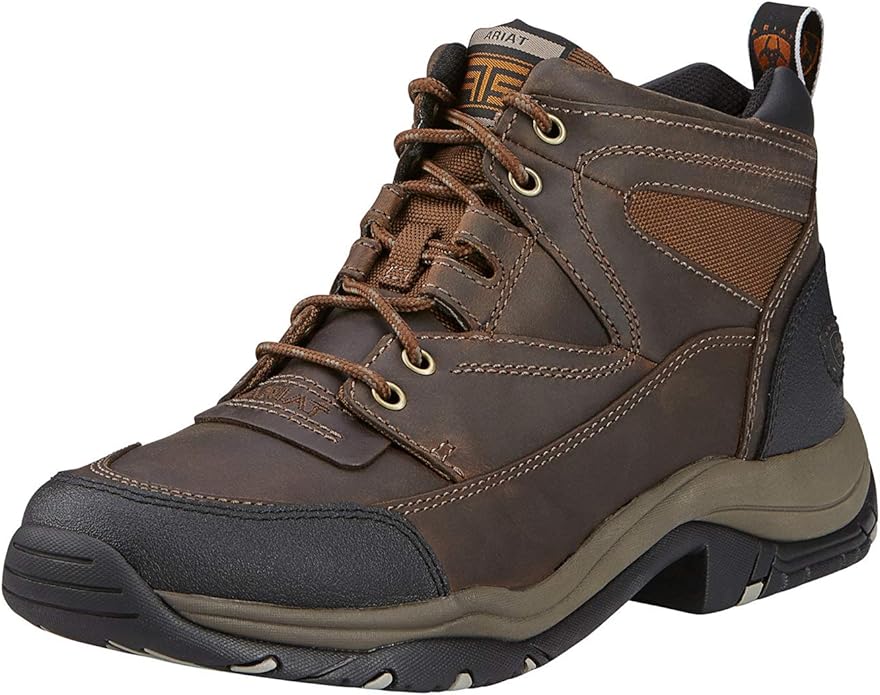 Ariat Terrain Hiking Boot– Men’s Leather Outdoor Hiking Boots