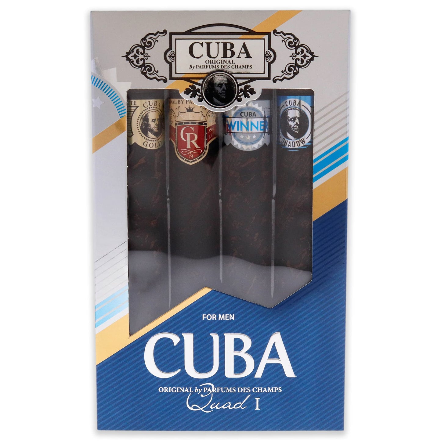 Cuba Men's Variety Gift Set Fragrances 5425039221113