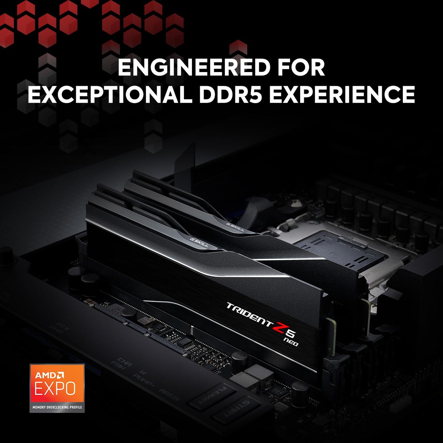 G.Skill Trident Z5 Neo Series Ddr5 Ram (Amd Expo) 32Gb (2X16Gb) 6000Mt/S Cl32-38-38-96 1.35V Desktop Computer Memory U-Dimm - Ma