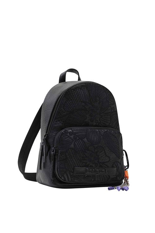 Desigual Small Floral Embroidery Backpack