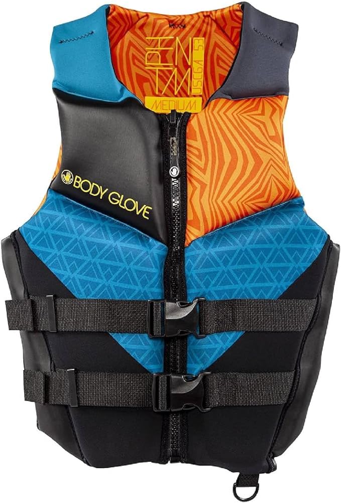 Body Glove Phantom Men's Neoprene Life Vest, USCG and Transport Canada Approved PFD, Lightweight, Great for Boating Fishin...