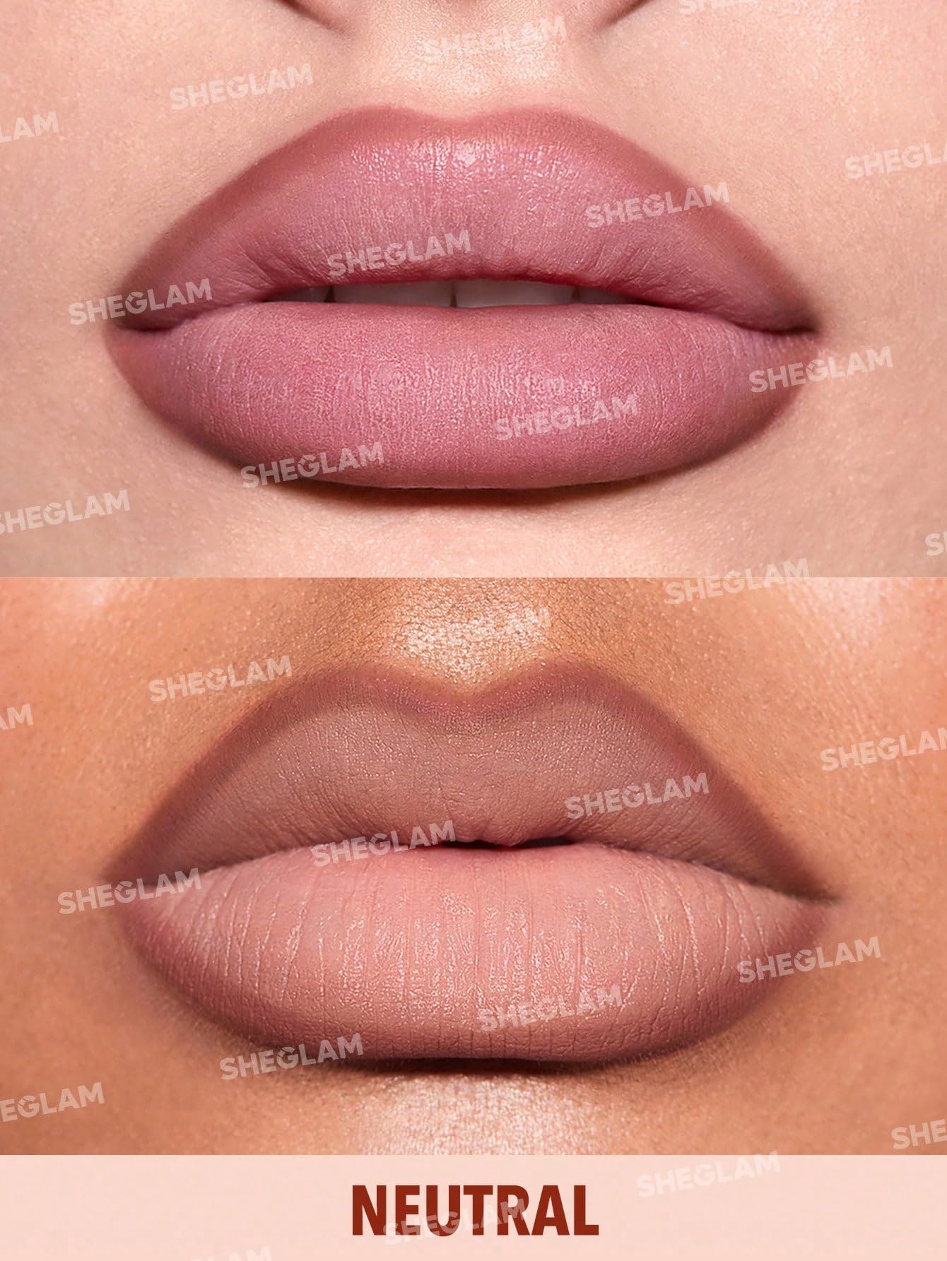 SHEGLAM Lip Facts Lip Liner Highly-Pigmented Pencil For Shaping & Sculpting Lips Long-Lasting Creamy Make Up-Neutral