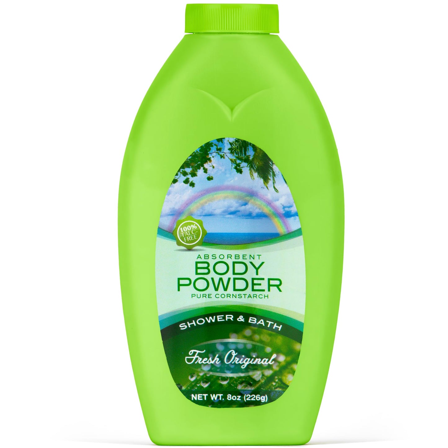 R-NEU Body Bath Powder for Women, 100% Talc-Free, Original Fresh Breeze Dusting Powder, Extra Large Bottle, 8oz