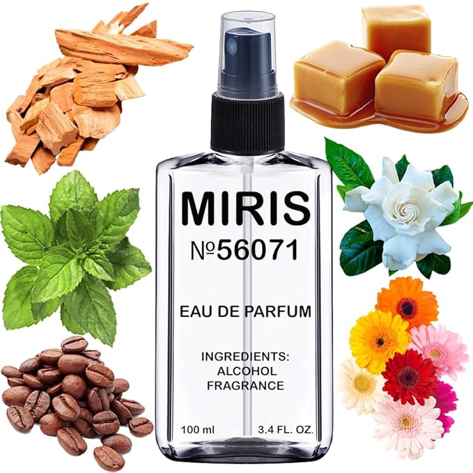 MIRIS No. 56071, Inspired by New York Nights, Long-Lasting Unisex Eau de Parfum for Women & Men, Spray 3.4 Fl Oz / 100 ml
