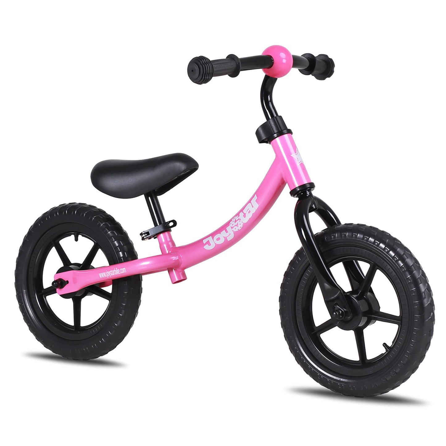 JOYSTAR 12 Inch Balance Bike for 18months, 2, 3, 4, and 5 Years Old Boys and Girls, Lightweight Push Bike with Adjustable Handlebar and Seat, Gift Bike for 2-5 Boys Girls