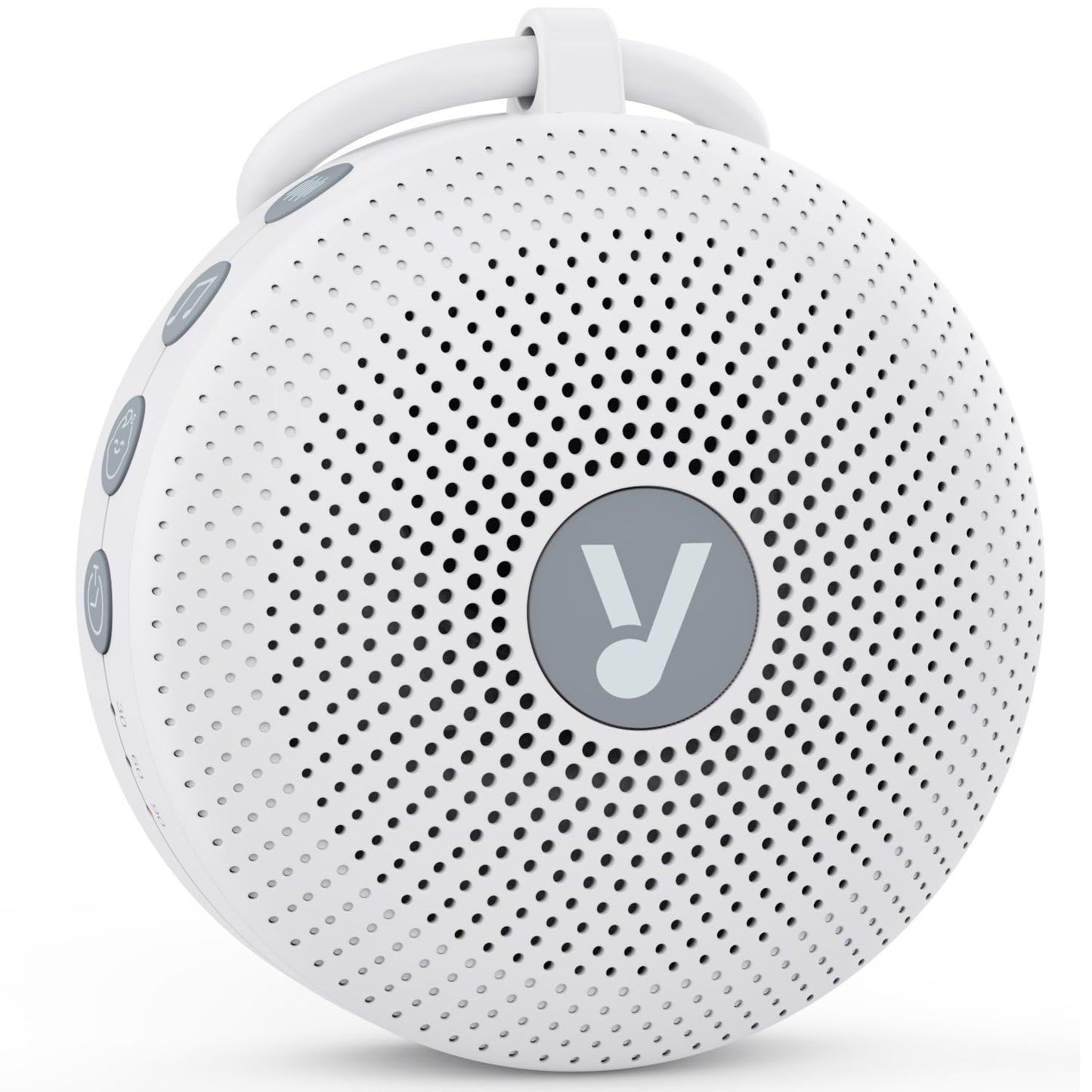 Portable Noise Machine for Baby Adult with 21 Natural Soothing Sound, Memory Function, Powerful Battery & 32 Levels of Volume, Noise Canceling for Sleeping, Sleep Sound Timer Therapy for Home, Travel