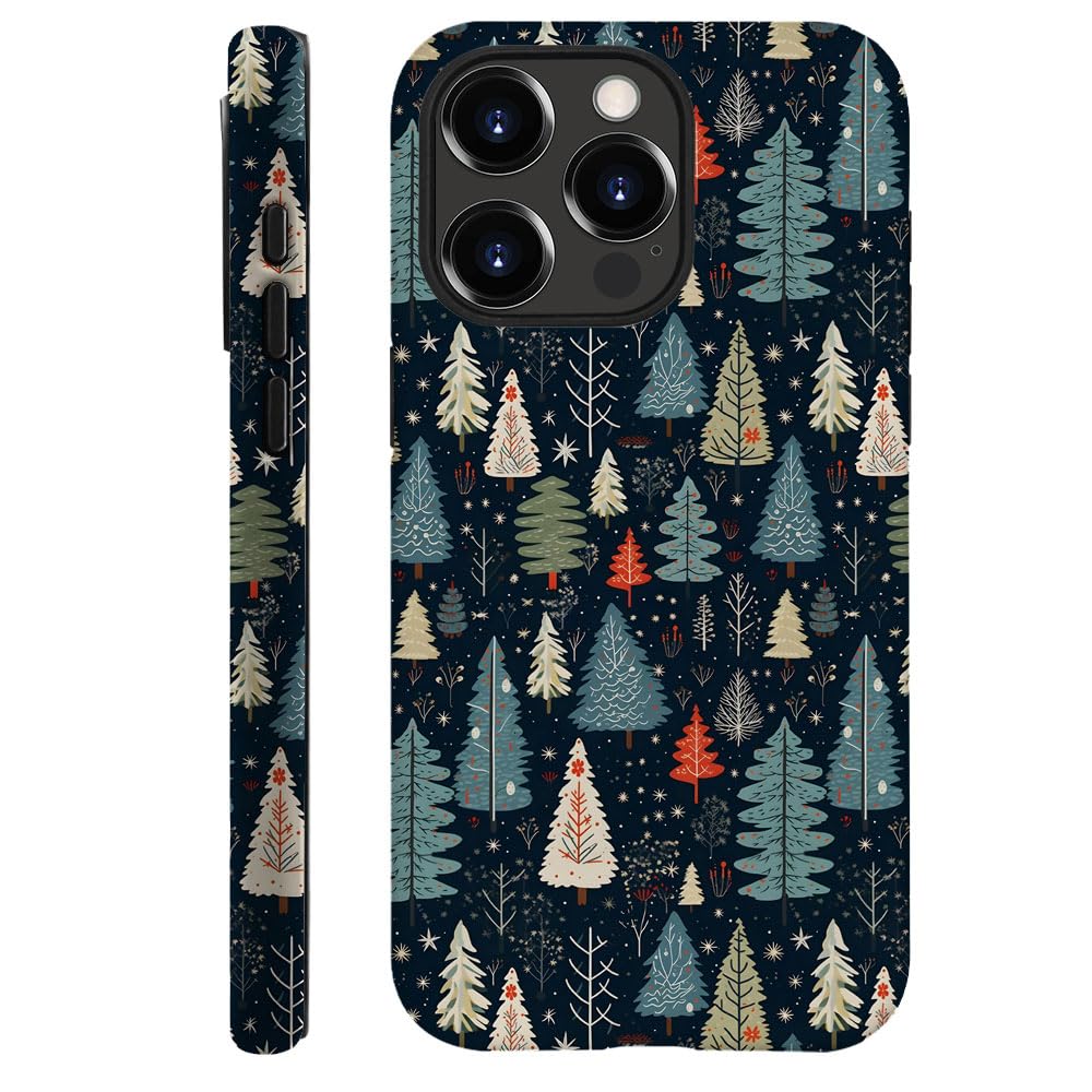Compatible with iPhone 11 Pro,Durable & Shockproof Phone Case Cover Design - Christmas Tree Aesthetic