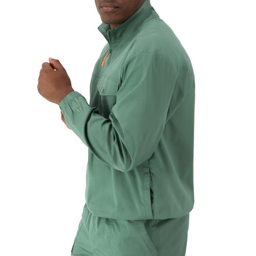 Champion Pullover, Quarter, Comfortable Jacket, Casual 1/4 Zip Popover for Men, Nurture Green, X-Large