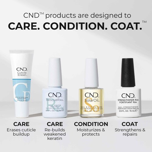 CND SolarOil Cuticle Oil, Natural Blend Of Jojoba, Vitamin E, Rice Bran and Sweet Almond Oils, Moisturizes and Conditions Skin, Pack Of 1, 2.3 oz.