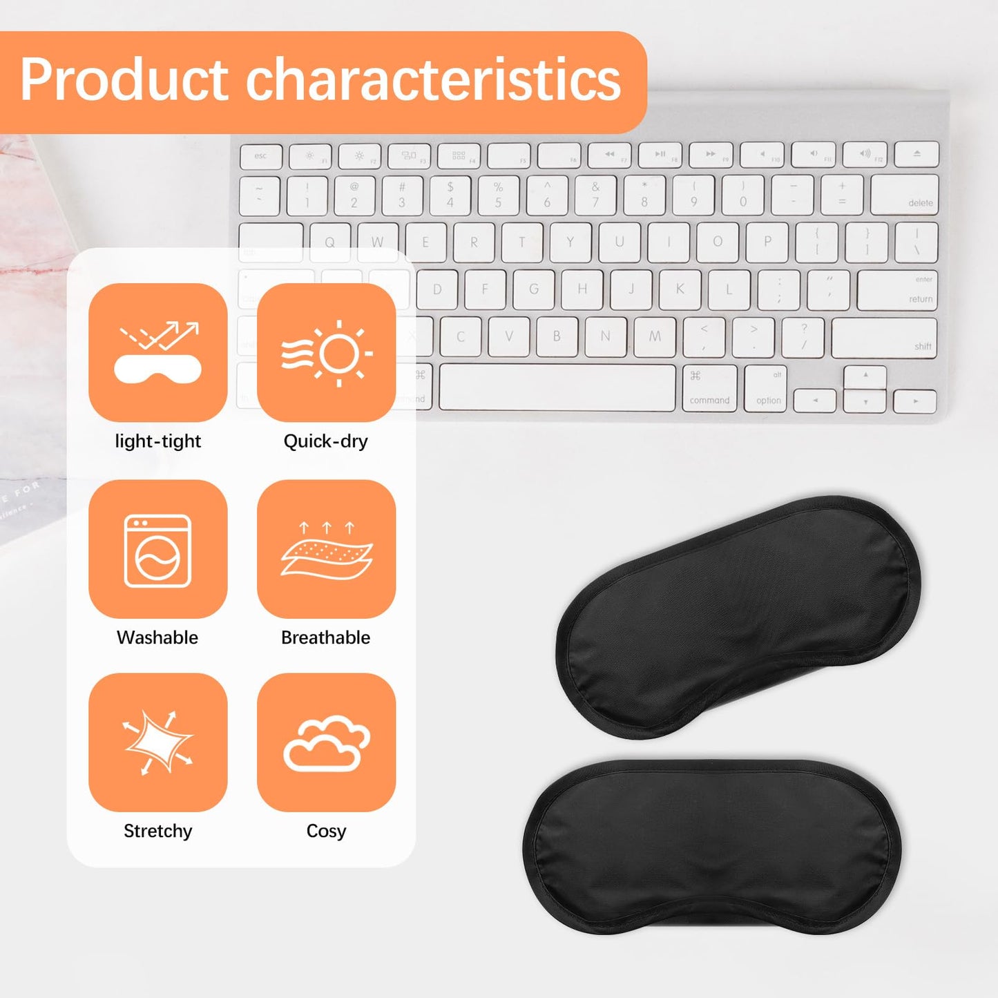 40 Pcs Blindfolds for Party Games, Multi-Color Eye Mask Sleep Masks Bulk with Nose Pad and Adjustable Strap for Women Men 4 Layers Blindfold Sleeping Mask for Team Building