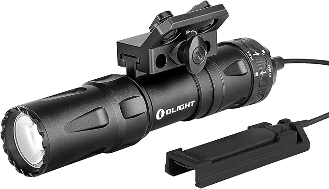 OLIGHT Odin Mini 1250 Lumens Ultra Compact Rechargeable Mlok-Mount Weaponlight, Removable Slide Rail Mount and Remote Swit...