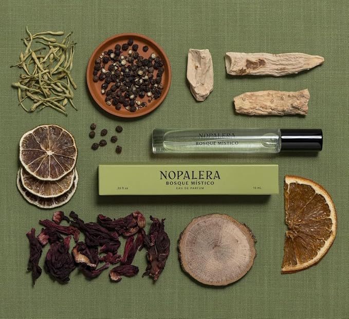Nopalera Hand Cream + Travel Fragrance Gift Set (Bosque Místico)