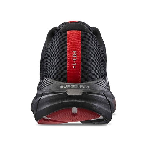 TYR RD-1X Running Athletic Shoes, Black/Red, 11