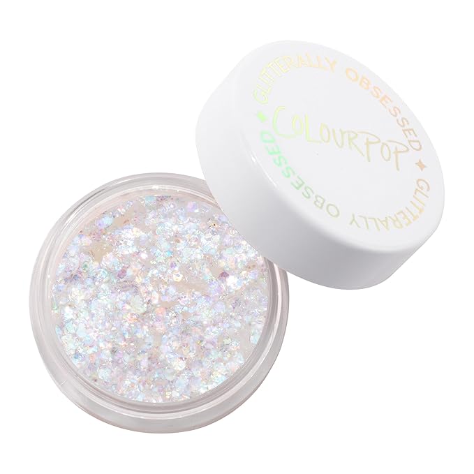 ColourPop Glitterally Obsessed Body Glitter Gel - Multi-Colored Glitter Makeup Made with an Adhesive Gel Formula - Easy to...