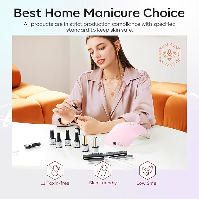 Modelones Cat Eye Gel Nail Polish Set, 6 Colors Fall Winter 9D Glassy Cat Eye Glitter Gel Polish Black Red Purple Blue Silver Brown Nail Polish with Magnet Soak Off LED DIY Salon Gift