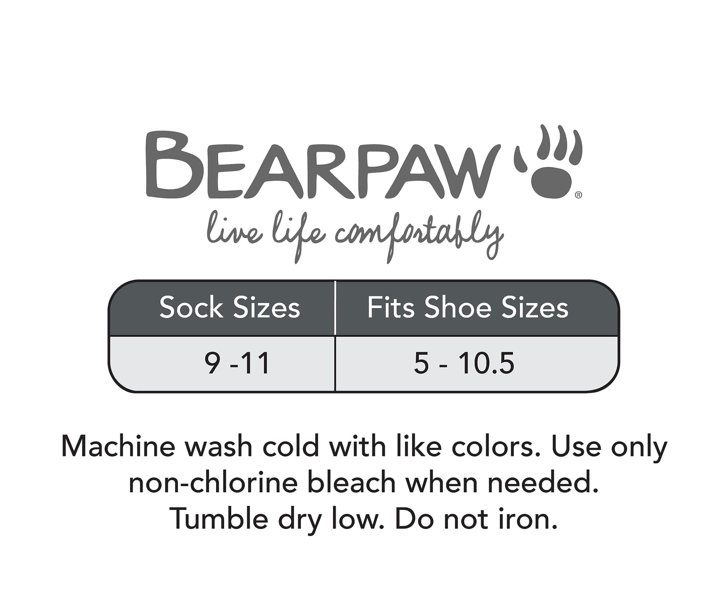 BEARPAW Ladies 6 Pair Pack Cozy Super Soft Warm Lounge Socks Multi Color Patterned Ankle and Low Cut Packs, Purple